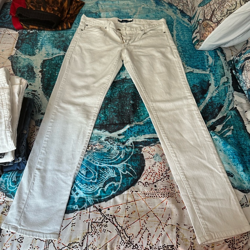 White Ralph Lauren stretchy jeans size 30
